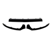 The Black Aero Line | 3-Piece Front Splitter Lip Kit for Mercedes-Benz W205