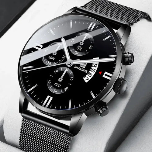 Herren Business Uhr Marke Luxus Herren Quarzuhren Minimalistische Freizeit Lederarmband Digitale Kalender Armbanduhr Herren Uhr