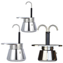 Single/Double Tube Espresso Maker Easy To Operate & Quick Cleanup Pot Italian Coffee Machine Maker 1/2/4 Cups Gift for Man Women
