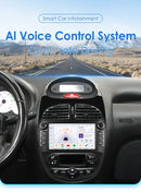 Hizpo 2Din 7inch Android Car Radio for Peugeot 206 206CC 206SW 2000 - 2008 Multimedia 4G BT Auto CarPlay GPS RDS DSP Stereo