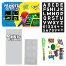 A3 A4 A5 Magic Luminous Drawing Board Malen mit Licht – lustiges Skizzenblockbrett Fluoreszenzstift Russisch Englisch Leuchtspielzeug