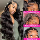 The Forty-Two | 250% Density Raw Peruvian Body Wave 13x6 HD Lace Wig