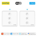 LoraTap Roller Shutter Curtains Blinds Push Button Switch Tuya Smart Life Electric Motor Engine Connected WiFi Alexa Google Home
