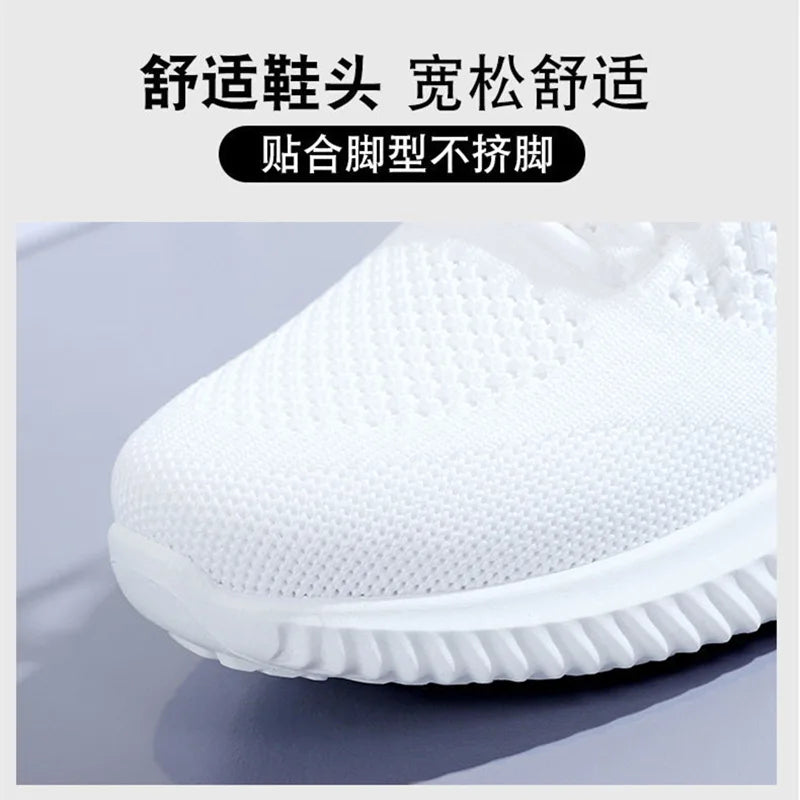 Concise Lace-up Flats for Women, Breathable Comfortable Casual Shoes with Soft Sole sneakers