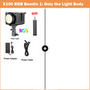 The Luminary X100 | Professional 100W RGB & Bi-Color COB LED Studio Light