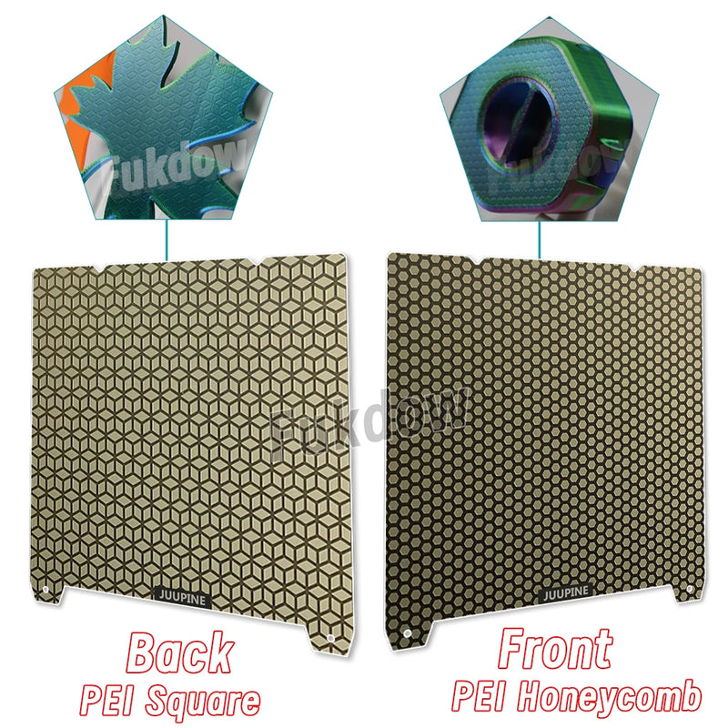 For Ender 3 v3 se/KE Build Plate PET PEO PEY H1H For Creality K1/ K1C PEI Honeycomb Build plate 235 x 235 build plate magnetic