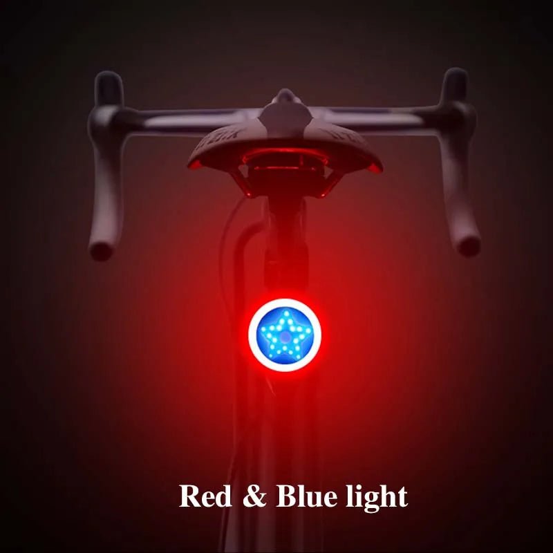 Bicycle Taillight Multi Lighting Modes USB Rechargeable Led Bike Light Flash Tail Rear Lights for Mtb Bike Seatpost