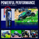 2pcs Zeee 3/4S Lipo Battery 14.8V 120C 10000mAh Softcase with EC5 Plug for RC Car Tank Truck Train FPV Drone RC Racing Parts