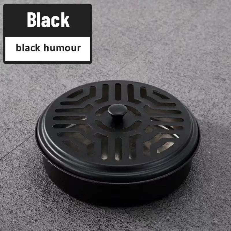 1~9PCS Mosquitoes Coil Holder Tray Frame Stainless Steel Round Rack Plate For Spirals Incense Insect Repellent