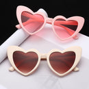 Heart-Shaped Sunglasses for Women Fashion Love Heart Sun Shades UV400 Protection Eyewear Ladies Trendy Street Sun Glasses