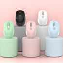 Rechargeable Bluetooth 5.2 Wireless Mouse 2.4G Optical Mice with USB RGB 1600DPI Mouse for Computer Laptop PC Mute Mause