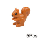 City Animal Building Blocks Duck Swan Pig Cat Figures Bird Dog Zoo Farm Accessories Small Particles Bricks Set Kid Toys Gifts