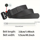 Men's Belt Outdoor Multi Function Compass Belt High Quality Canvas For Nylon Male Luxury Belts Women's Sports Jeans Neutral Belt