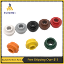 10pcs MOC Assembles Particles 85861 28626 Plate Round 1x1 with Open Stud for Blocks Parts Classic Brand Kids DIY Tech Toys