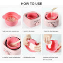 400g/500g Waxing Wax for Hair Removal Hard Wax Beans Depilatory Hot Film Wax Beads for Full Body