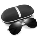 Klassische polarisierte Sonnenbrillen für Herren und Damen, modische Metall-Pilotenbrille zum Autofahren und Angeln, Vintage-Sonnenbrille für Herren, UV400-Brille