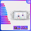 Hizpo 7 Inch Car Radio Multimedia for Ford Focus S-Max Mondeo Galaxy C-Max Kuga Navigation GPS Audio 2din Android 13 Autoradio