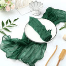 60Pcs 50x50cm Sage Green Napkins Boho Gauze Serving Table Decor Dinner Towel Cocktail For Wedding Thanksgiving Easter Decoration