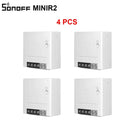 SONOFF MINIR2 Two Way Switch Mini WiFi Smart Home Switch Wireless Remote Control Works with eWelink Alexa Google Home Assistant