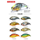 Vatalion Floating Fishing Lure 9.7g 70mm Crankbait Artificial Hard Bait Joint VIB Vibration Wobblers trout Bass Fishing Swimbait