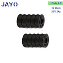 JAYO 3D Filament Printer PLA PLUS/PLA /PETG/PLA+2.0/ABS/TPU 1.75mm 10Rolls for FDM 100%No bubbel 3D Printer Materials DIY Gift