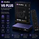 The Harbor Box | vSeeBox V6 Plus 4K TV Box with Keyboard and Accessory Bundle