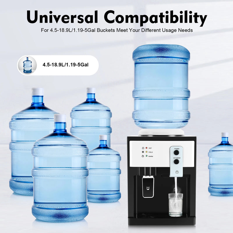 HS-09 Hot/Cold Water Detachable Design Cooler Dispenser, Freestanding Water Cooler for Home or Office