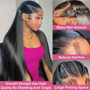 30 40 Inch Bone Straight 13x6 HD Lace Frontal Human Hair Wigs 13x4 Lace Front Wig 100% Human Hair Wig Remy Brazilian Pre Plucked