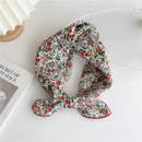 Approx 55cm Cotton Linen Square Scarf Neckerchief Spring Autumn Scarves Neck Scarf Turban Bandanas Headband Decoration for Women