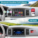 Android 13 Autoradio 2 Din Multimedia-Videoplayer Carplay Android Auto Universal 7 Zoll 2 Din Android Navigation Autoradio Stereoanlage