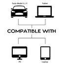 Car Camera Cover For Tesla Model 3 Y 2024 Webcam Slide Blocker Privacy Protector 1 / 5 Pcs compatible with tablet PC Laptop iPad