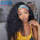 The Curl Halo | 3-in-1 Drawstring Half Wig, Brazilian Remy Curly