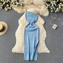 The Asymmetry Knit Silhouette | Sculpted One-Shoulder Dress