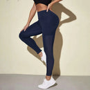 Damen Workout Leggings Fitness Nahtlose Mesh Sporttaschen Leggings Damen Fashion High Waist Leggings Damen Yoga Laufhosen