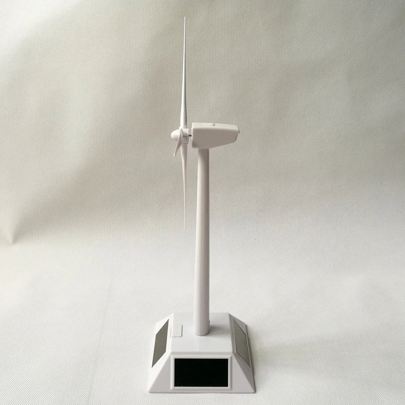 Mini Solar Powered Driving Wind Turbine Model Mini Solar Toy Mini Wind Turbine Generator Model Solar Powered Windmill
