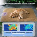 New Pet Spring Summer Cool Mat Seasonal Mat Universal Type Dog Nest Cat Supplies Breathable Moisture-proof Cool But Not Cold