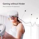 KIWI VR-Kabelmanagement, kompatibel mit Quest 3/2/1/Rift S/Valve Index/HTC Vive/Vive Pro/HP Reverb G2/PSVR/PS VR2 Link-Kabeln