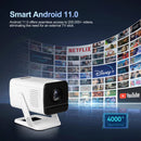 PROGAGA PG310 Smart Android Projector 4k 720P 300Ansi Allwinner H713 Projetor PG310 Home Theater Video Mini Portable Projector