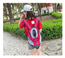 New Dog Pet Backpack Carrier Travel Bag Front Pack Breathable Adjustable with Safety Reflective Strips for Hiking Outdoor Cats
