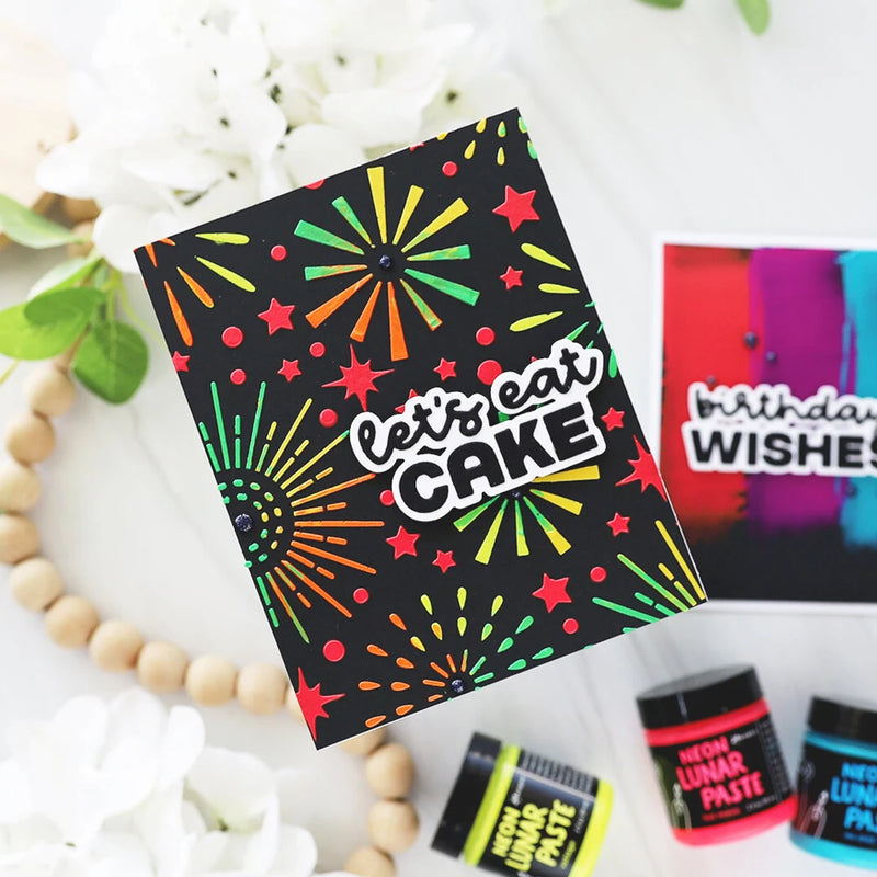 Stacking Shadow Happy Birthday/Happy Easter Metal Cutting Dies Sentiments Words Die Cut For DIY Scrarpbooking Paper Cards Making