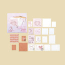 20pcs/lot Kawaii Stationery Stickers Interpaper Stamps DIY Junk Journal Paper stickers Planner Decorative Mobile stickers