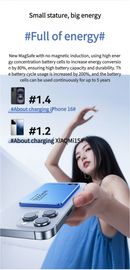 New 10000mAh Ultra-thin Magsafe Power Bank 22.5W Super Fast Charging Portable External Battery for IPhone 16 15 14 13 12 Huawei