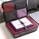 Portable Office Document Storage Bag Organizer File Boxes Bins Basket Drawer Container Home Storage Organization Accessories