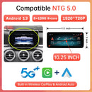 Android 13 Touch Screen for Mercedes-Benz C Class GLC W205 V Class W447 2015-2018 Radio GPS Navigation Bluetooth WiFi Head Unit