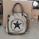 Top Quality Multifunctional Canvas Bags Printed Letters Travel Bags Vintage Style Shoulder Bags Handbags Tote Drop Shipping