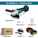 The Edge Variable | 125 mm Brushless Angle Grinder, 18 V