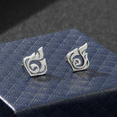 Genshin Impact Element Süße Ohrringe Stecker Schmuck Luxus Spiel Anime Ohrringe Edelstahl Ohrringe Stecker Silberfarbe