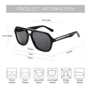 ZENOTTIC 2025 New Arrivals Aviator Polarized Sunglasses Handmade Acetate UV400 Protection Pilot Sun Glasses for Women Men