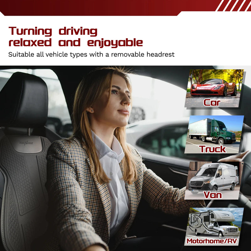 Universal Auto KFZ Rückenstütze Lendenwirbelkissen Sitzpolster orthologe Kissen