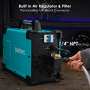 bestarc 65Amps Pilot Arc Plasma Cutter BTC650DP With Air Sensor Technology & Digital Screen Display | 20MM Max Cutting Thickness